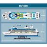 ZHEGAO QL1808 1808 non  DU THUYỀN LƯỢNG TỬ bộ đồ chơi xếp lắp ráp ghép mô hình Creator CRUISE LINER Sáng Tạo 2428 khối