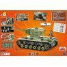 COBI 3004 non  KV-2. bộ đồ chơi xếp lắp ráp ghép mô hình Military Army Quân Sự Bộ Đội 500 khối