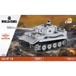 COBI 3000B non  PHONG CÁCH HỔ bộ đồ chơi xếp lắp ráp ghép mô hình Military Army TIGER Quân Sự Bộ Đội 545 khối