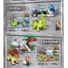 PRCK 69020-1 69020-2 69020-3 69020-4 non  DINOSAUR ADVENTURE WORLD 4 LOẠI PHÒNG NGHIÊN CỨU TRỨNG KHỦNG LONG THÁM HIỂM CĂN ANKYLOSAURUS BẪY VELOCIRAPTOR TẤN CÔNG DILOPHOSAURUS bộ đồ chơi xếp lắp ráp ghép mô hình DINOSAUR WORLD 463 khối