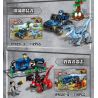 PRCK 69020-1 69020-2 69020-3 69020-4 non  DINOSAUR ADVENTURE WORLD 4 LOẠI PHÒNG NGHIÊN CỨU TRỨNG KHỦNG LONG THÁM HIỂM CĂN ANKYLOSAURUS BẪY VELOCIRAPTOR TẤN CÔNG DILOPHOSAURUS bộ đồ chơi xếp lắp ráp ghép mô hình DINOSAUR WORLD 463 khối