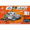 COBI 3034 non  SABATON ĐỆ NHẤT VICTORIA bộ đồ chơi xếp lắp ráp ghép mô hình Military Army SABATON PRIMO VICTORIA Quân Sự Bộ Đội 675 khối