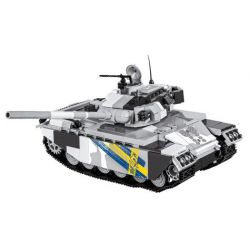 COBI 3034 non  SABATON ĐỆ NHẤT VICTORIA bộ đồ chơi xếp lắp ráp ghép mô hình Military Army SABATON PRIMO VICTORIA Quân Sự Bộ Đội 675 khối