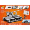 COBI 3033 non  TÀU SÂN BAY SỐ 4 bộ đồ chơi xếp lắp ráp ghép mô hình Military Army WAFFENTRÄGER AUF PZ.IV Quân Sự Bộ Đội 500 khối