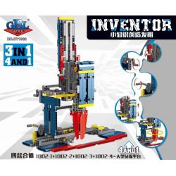 GBL KY1002-1 1002-1 KY1002-2 1002-2 KY1002-3 1002-3 KY1002-4 1002-4 non  NỀN TẢNG KHOAN LỚN 4 TỔ HỢP bộ đồ chơi xếp lắp ráp ghép mô hình Mindstorms INVENTOR Lập Trình Khoa Học 810 khối