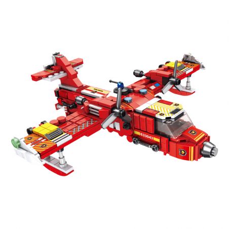 PanlosBrick 633043 Panlos Brick 633043 non  ĐỘI CỨU HỎA TP. bộ đồ chơi xếp lắp ráp ghép mô hình City CITY FIRE BRIGADE Thành Phố 572 khối