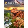 PanlosBrick 18401-1 Panlos Brick 18401-1 non  DINOSAUR 9 MÔ HÌNH MINIFIGURE 2 bộ đồ chơi xếp lắp ráp ghép mô hình Jurassic World DINOSAUR WORLD Thế Giới Khủng Long 102 khối
