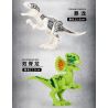PanlosBrick 18401-1 Panlos Brick 18401-1 non  DINOSAUR 9 MÔ HÌNH MINIFIGURE 2 bộ đồ chơi xếp lắp ráp ghép mô hình Jurassic World DINOSAUR WORLD Thế Giới Khủng Long 102 khối