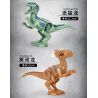 PanlosBrick 18401-1 Panlos Brick 18401-1 non  DINOSAUR 9 MÔ HÌNH MINIFIGURE 2 bộ đồ chơi xếp lắp ráp ghép mô hình Jurassic World DINOSAUR WORLD Thế Giới Khủng Long 102 khối