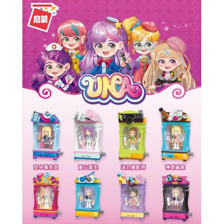 Enlighten 34011 Qman 34011 non  TỦ QUẦN ÁO ĐA DẠNG 8 KIỂU TIẾP VIÊN HÀNG KHÔNG BÁC SĨ CHĂM SÓC NHIẾP ẢNH GIA SỨC SỐNG HỌA MA THUẬT NHÀ TẠO MẪU CA THẦN TƯỢNG THỢ LÀM BÁNH TRÁNG MIỆNG NEO PHỔ BIẾN bộ đồ chơi xếp lắp ráp ghép mô hình  UNA Các Bạn Gái