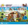 COBI 1867 non  TRONG TRANG TRẠI bộ đồ chơi xếp lắp ráp ghép mô hình City ON THE RANCH Thành Phố 350 khối