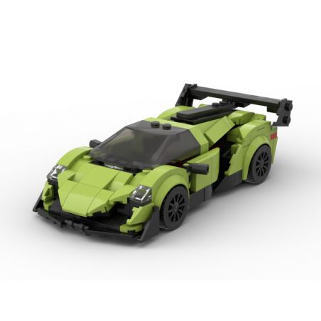 ACHKO 50013 CHAOBAO RENREN 7023 REBRICKABLE MOC-40655 40655 MOC40655 non  LAMBORGHINI ĐỘC bộ đồ chơi xếp lắp ráp ghép mô hình Speed Champions Racing Cars FAST&CAR LAMBORGHINI POISON Đua Xe Công Thức 288 khối