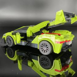ACHKO 50013 CHAOBAO RENREN 7023 REBRICKABLE MOC-40655 40655 MOC40655 non  LAMBORGHINI ĐỘC bộ đồ chơi xếp lắp ráp ghép mô hình Speed Champions Racing Cars FAST&CAR LAMBORGHINI POISON Đua Xe Công Thức 288 khối