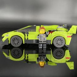 ACHKO 50013 CHAOBAO RENREN 7023 REBRICKABLE MOC-40655 40655 MOC40655 non  LAMBORGHINI ĐỘC bộ đồ chơi xếp lắp ráp ghép mô hình Speed Champions Racing Cars FAST&CAR LAMBORGHINI POISON Đua Xe Công Thức 288 khối