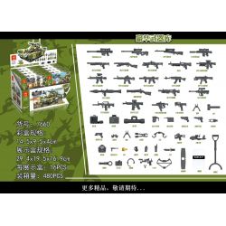 WANGE 7660 non  APOCALYPSE TANK 16 TỔ HỢP bộ đồ chơi xếp lắp ráp ghép mô hình Military Army PEACEFUL WARRIO APOCALYPSE TANK Quân Sự Bộ Đội 707 khối