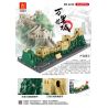 WANGE 6216 non  VẠN LÝ TRƯỜNG THÀNH bộ đồ chơi xếp lắp ráp ghép mô hình Creator THE GREAT WALL Sáng Tạo 1517 khối