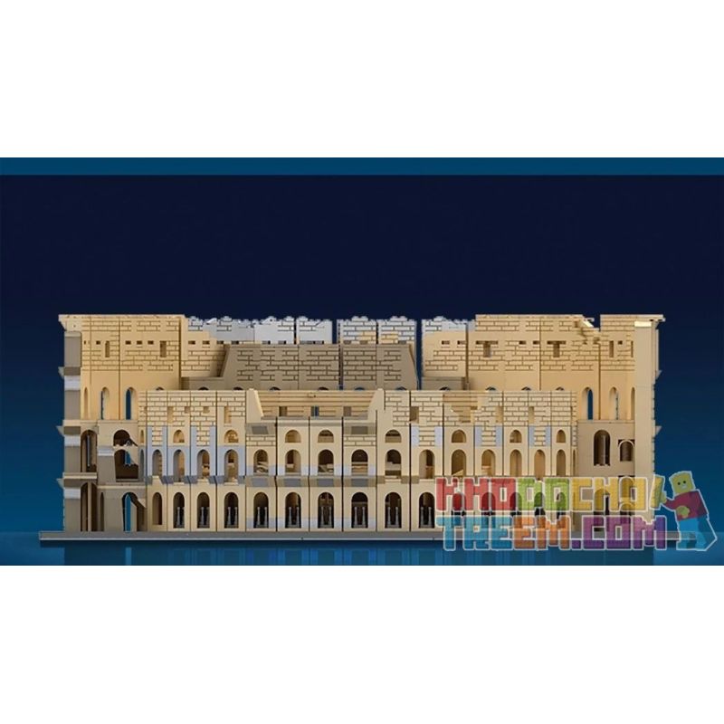 MouldKing 22002 Mould King 22002 REBRICKABLE MOC-49020 49020 MOC49020 non  ĐẤU TRƯỜNG LA MÃ bộ đồ chơi xếp lắp ráp ghép mô hình Creator THE COLOSSEUM Sáng Tạo 6544 khối