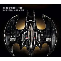 NOT  1989 BATWING 76161 GM/G·M 85033 xếp lắp ráp ghép mô hình 1989 BATWING CÁNH DƠI MÁY BAY CHIẾN ĐẤU Dc Comics Super Heroes Siêu Anh Hùng Dc 2363 khối