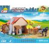 COBI 1862 non  NHÀ MÁY TRANG TRẠI bộ đồ chơi xếp lắp ráp ghép mô hình City FARM WATERMILL Thành Phố 150 khối