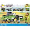 COBI 1866 non  MÁY GẶT TIẾT KIỆM NĂNG LƯỢNG bộ đồ chơi xếp lắp ráp ghép mô hình City HARVESTER ECO POWER Thành Phố 340 khối