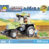 COBI 1863 non  MÁY KÉO bộ đồ chơi xếp lắp ráp ghép mô hình City TRACTOR Thành Phố 200 khối