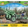 COBI 2342 non  LỰU PHÁO M-30 bộ đồ chơi xếp lắp ráp ghép mô hình Military Army HOWITZER M-30 Quân Sự Bộ Đội 100 khối