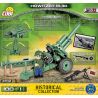 COBI 2342 non  LỰU PHÁO M-30 bộ đồ chơi xếp lắp ráp ghép mô hình Military Army HOWITZER M-30 Quân Sự Bộ Đội 100 khối