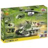 COBI 2443 non  XE TĂNG M4 SHERMAN bộ đồ chơi xếp lắp ráp ghép mô hình Military Army M4 SHERMAN TANK Quân Sự Bộ Đội 400 khối