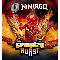 GM G·M 85026-4 non  BỘ ĐỒ BURST CỦA JAY bộ đồ chơi xếp lắp ráp ghép mô hình The  Ninjago Movie SPINJITZU BURST JAY Ninja Lốc Xoáy
