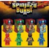 GM G·M 85026-4 non  BỘ ĐỒ BURST CỦA JAY bộ đồ chơi xếp lắp ráp ghép mô hình The  Ninjago Movie SPINJITZU BURST JAY Ninja Lốc Xoáy
