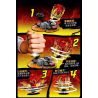 GM G·M 85026-4 non  BỘ ĐỒ BURST CỦA JAY bộ đồ chơi xếp lắp ráp ghép mô hình The  Ninjago Movie SPINJITZU BURST JAY Ninja Lốc Xoáy
