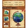 MorkModel 031001 Mork Model 031001 non  QUẢ ĐỊA CẦU bộ đồ chơi xếp lắp ráp ghép mô hình Creator EARTH GLOBE Sáng Tạo 2420 khối