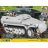 COBI 2442 non  XE BÁN TẢI SDKFZ 251 bộ đồ chơi xếp lắp ráp ghép mô hình Military Army SD.KFZ. 251 HANOMAG Quân Sự Bộ Đội 400 khối