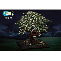 MorkModel 031004 Mork Model 031004 non  NHÀ TRÊN CÂY bộ đồ chơi xếp lắp ráp ghép mô hình Creator TREE HOUSE Sáng Tạo 8000 khối