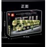 SEMBO 105804 non  TÊN LỬA ĐẠN ĐẠO XUYÊN LỤC ĐỊA DONGFENG-41 bộ đồ chơi xếp lắp ráp ghép mô hình Military Army DF-41 INTERCONTINENTAL BALLISTIC MISSILE Quân Sự Bộ Đội 1585 khối