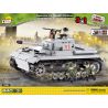 COBI 2461 non  XE TĂNG BỐN bộ đồ chơi xếp lắp ráp ghép mô hình Military Army PANZER IV AUSF.FI/G/ H Quân Sự Bộ Đội 440 khối
