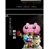 SHENZHEN RAEL ENTERTAINMENT 10008 non  6 LOẠI CỬA HÀNG BÁN TÚI Ở THÀNH PHỐ VIÊNG CHĂN BÁNH MÌ KẸP THỊT HOA VÁN LƯỚT SÓNG NHÀ NGHỈ QUÁN CÀ PHÊ bộ đồ chơi xếp lắp ráp ghép mô hình Mini Modular THE MIXC Đường Phố Thu Nhỏ 1867 khối