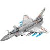 SEMBO 202126 non  MÁY BAY CHIẾN ĐẤU J-10B CỦA TRUNG QUỐC bộ đồ chơi xếp lắp ráp ghép mô hình Military Army J-10B FIGHTER AIRCRAFT Quân Sự Bộ Đội 820 khối