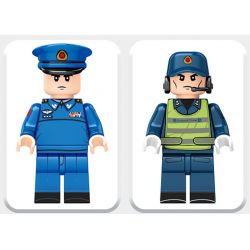 SEMBO 202135 non  MÁY BAY NÉM BOM TẦM TRUNG VÀ XA H-6K CỦA QUỐC bộ đồ chơi xếp lắp ráp ghép mô hình Military Army H-6K BOMBER AIRCRAFT Quân Sự Bộ Đội 2135 khối