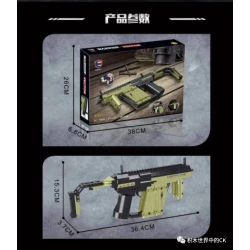 SHENZHEN RAEL ENTERTAINMENT 70005 non  KRISS VECTOR. bộ đồ chơi xếp lắp ráp ghép mô hình Military Army Quân Sự Bộ Đội 319 khối