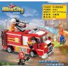 Enlighten 12012 Qman 12012 non  LỬA NOVA ĐÌNH CÔNG bộ đồ chơi xếp lắp ráp ghép mô hình Minecity Thành Phố Mỏ 370 khối