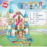 Enlighten 32015 Qman 32015 non  BÓNG LÂU ĐÀI NGÔN NGỮ HOA bộ đồ chơi xếp lắp ráp ghép mô hình Prinecess Leah PRINCESS LEAH Công Chúa Leah 1169 khối