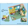 KEEPPLEY K20402 20402 non  PHÒNG NOBITA bộ đồ chơi xếp lắp ráp ghép mô hình Doraemon Mèo Máy Thông Minh 340 khối