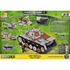 COBI 2459 non  XE TĂNG HAI bộ đồ chơi xếp lắp ráp ghép mô hình Military Army PANZER II AUSF. C Quân Sự Bộ Đội 350 khối