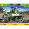 COBI 2464 non  M4A1 SHERMAN. bộ đồ chơi xếp lắp ráp ghép mô hình Military Army SHERMAN M4A1 Quân Sự Bộ Đội 420 khối