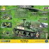 COBI 2464 non  M4A1 SHERMAN. bộ đồ chơi xếp lắp ráp ghép mô hình Military Army SHERMAN M4A1 Quân Sự Bộ Đội 420 khối