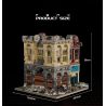 JIESTAR 89102 REBRICKABLE MOC-41175 41175 MOC41175 SUPER 18K K126 non  TRỤ SỞ CHÍNH CỦA NGÂN HÀNG bộ đồ chơi xếp lắp ráp ghép mô hình Creator MOC - BRICK BANK APOCALYPSE VERSION Sáng Tạo 2500 khối