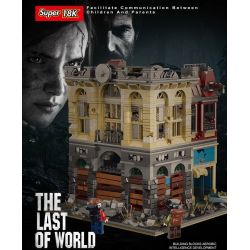 JIESTAR 89102 REBRICKABLE MOC-41175 41175 MOC41175 SUPER 18K K126 non  TRỤ SỞ CHÍNH CỦA NGÂN HÀNG bộ đồ chơi xếp lắp ráp ghép mô hình Creator MOC - BRICK BANK APOCALYPSE VERSION Sáng Tạo 2500 khối