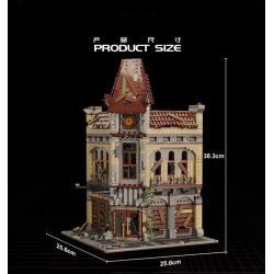 SUPER 18K K127 non  RẠP CHIẾU PHIM SANG TRỌNG bộ đồ chơi xếp lắp ráp ghép mô hình Creator PALACE CINEMA - APOCALYPSE VERSION Sáng Tạo 2193 khối