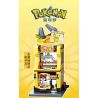 KEEPPLEY K20209 20209 non  CỬA HÀNG BÚP BÊ THEO CHỦ ĐỀ PIKACHU bộ đồ chơi xếp lắp ráp ghép mô hình Pokémon POKEMON